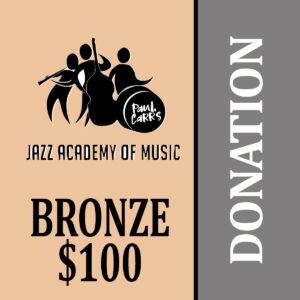 (E) BRONZE DONOR $100