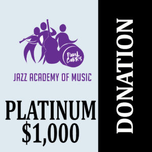 (B) PLATINUM DONOR $1,000
