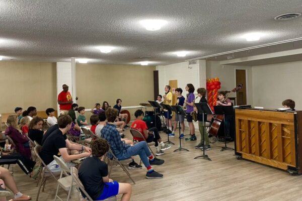 Students Perform for their Peers